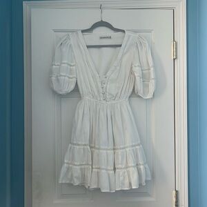 Abercrombie white dress